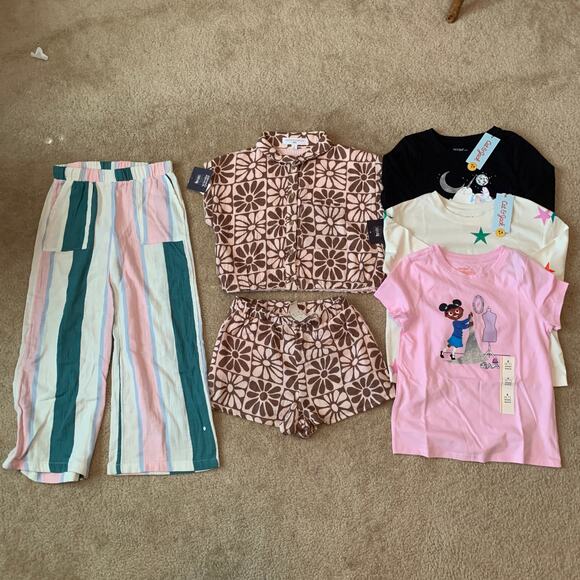 Girls Clothes Bundle Girl’s Size 6/7All New with Tags - Picture 1 of 8